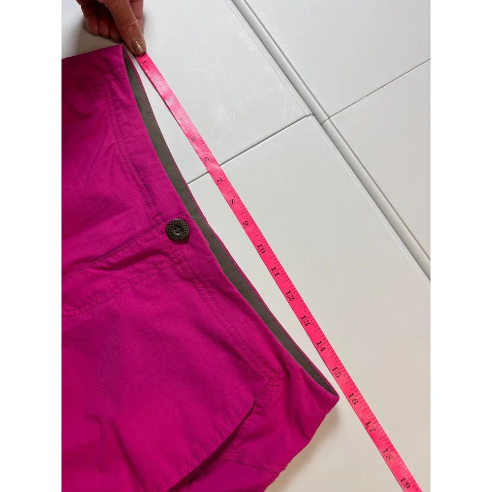 Title Nine Clamber Skort Women Size 6 Pink Hiking Athletic Cargo